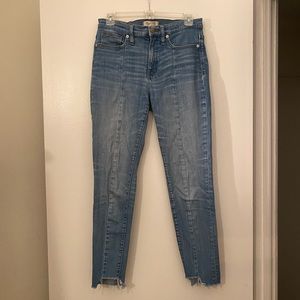 Madewell High Rise Skinny Jean with Front Seam